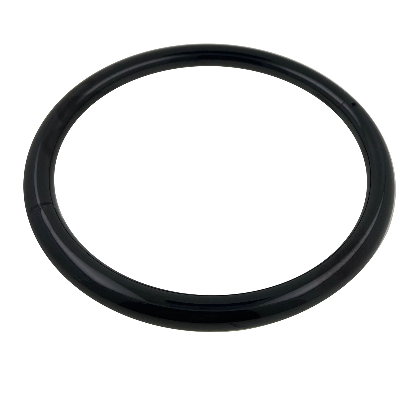 10mm Thick Round Solid Stainless Steel Locking Submission Collar Eternity