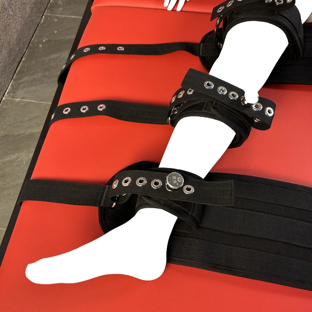Asylum Bed Restraints System - Harness Bondage 7 Fixation Points for Ultimate Control