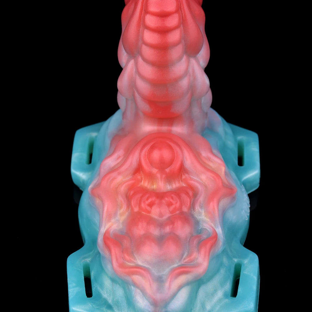 F*ck Your Leader - Squirting Thigh Grinder Strapon With Vibrator and Anal Dildo Female Masturbator Monster Vulva