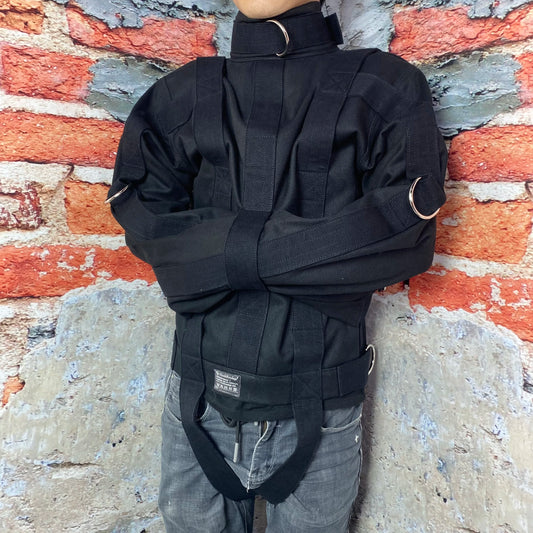 Asylum Straitjacket Bondage Gear – Unisex BDSM Fetish Restraint