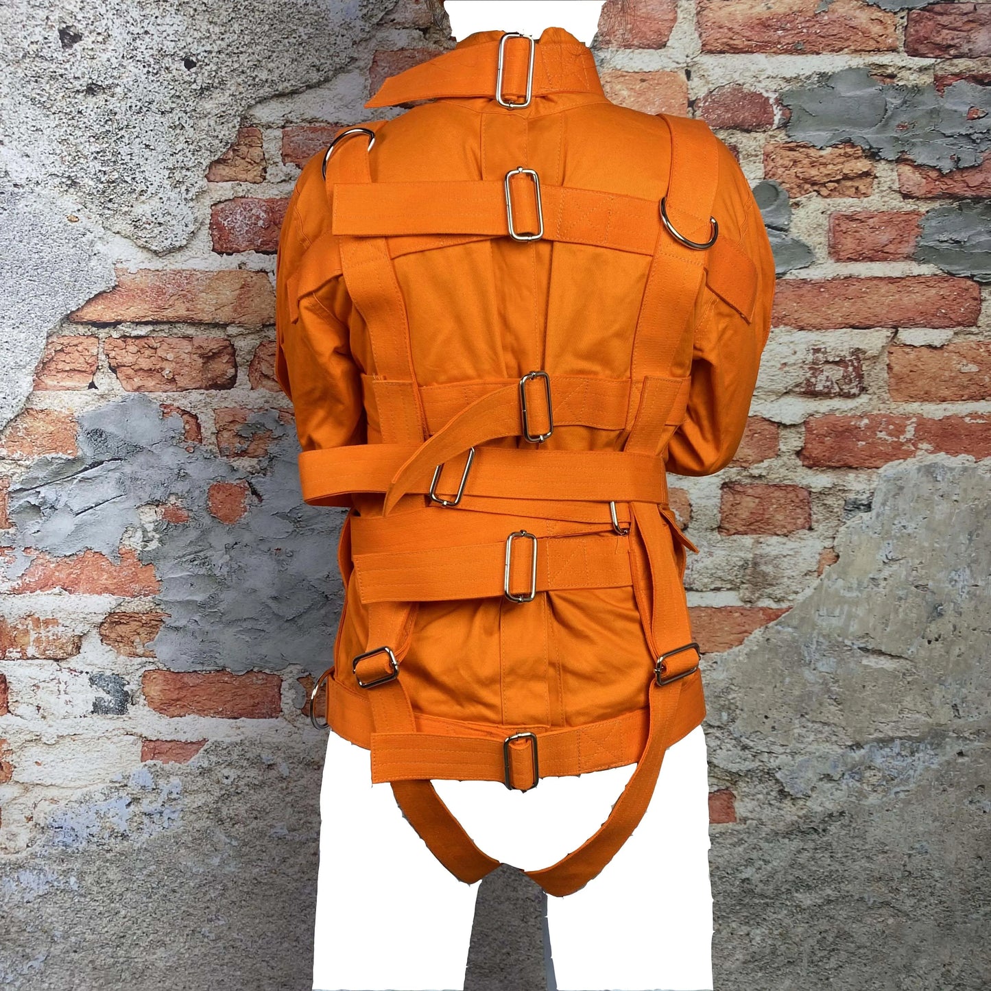 Asylum Straitjacket Bondage Gear – Unisex BDSM Fetish Restraint