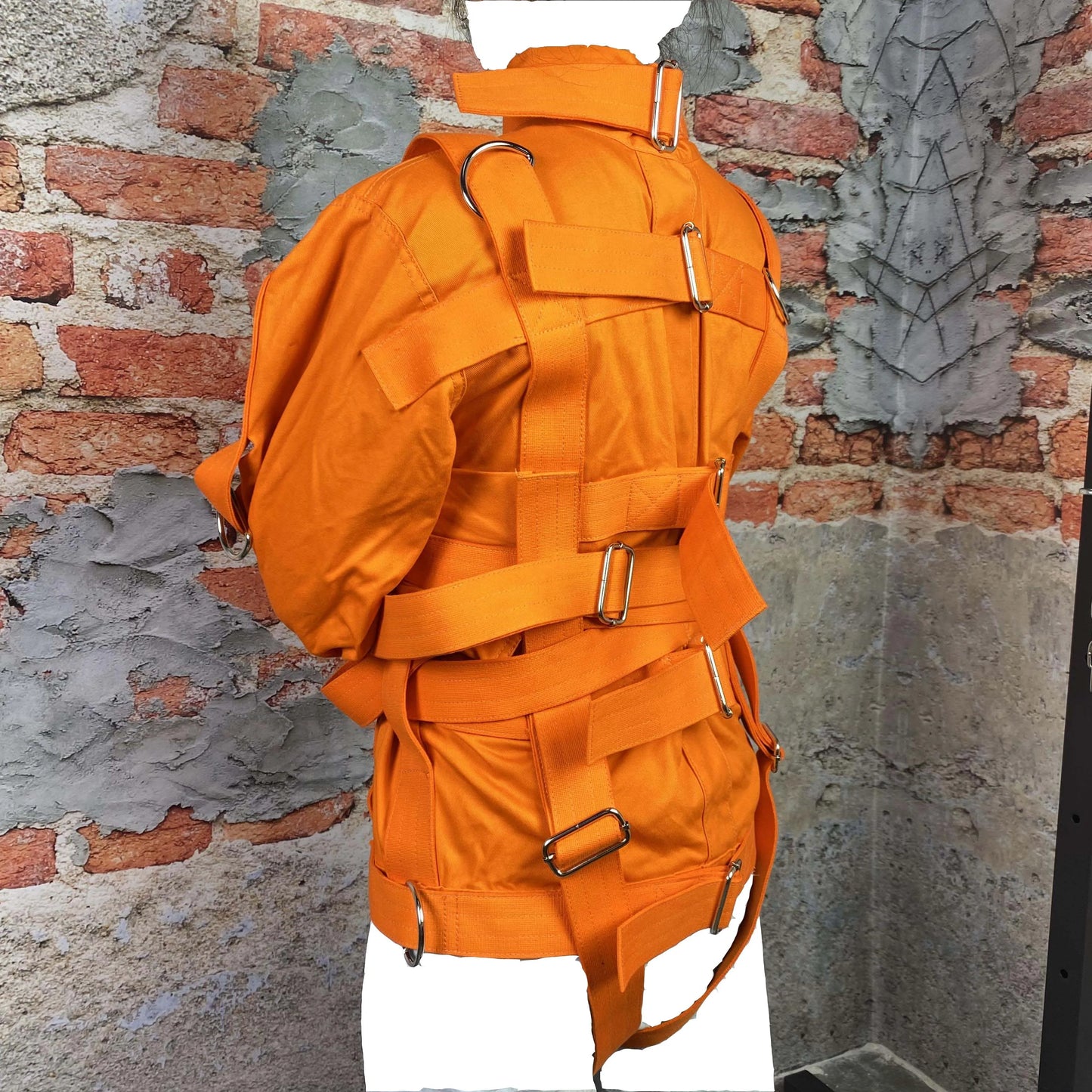 Asylum Straitjacket Bondage Gear – Unisex BDSM Fetish Restraint