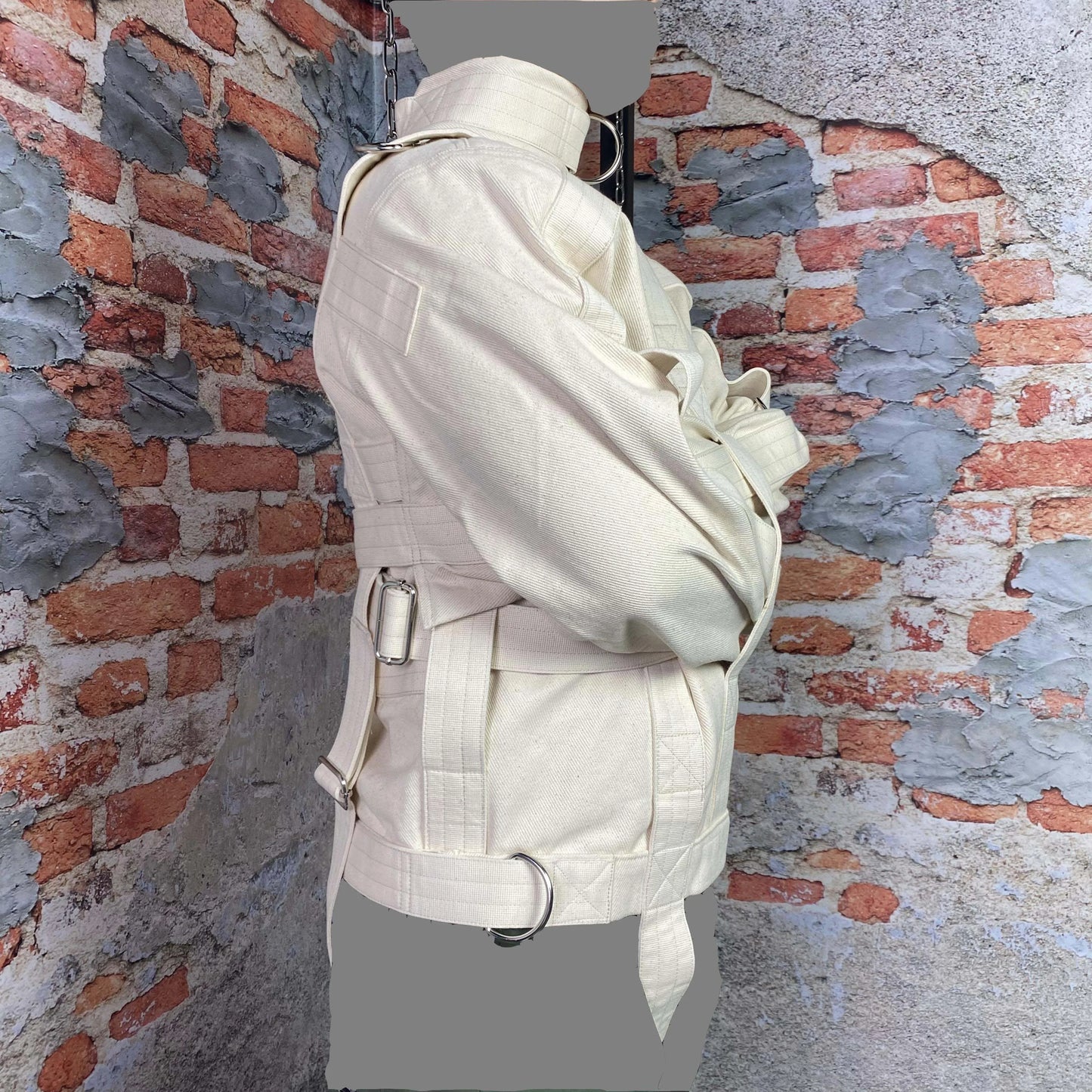 Asylum Straitjacket Bondage Gear – Unisex BDSM Fetish Restraint